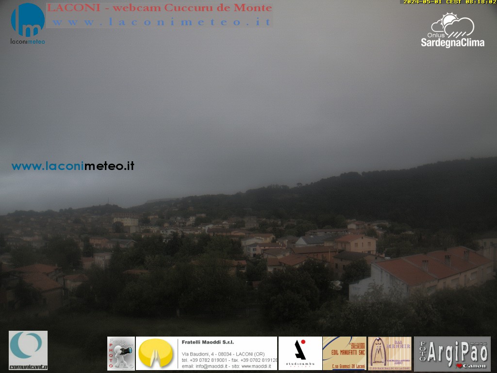 Webcam meteo Laconi